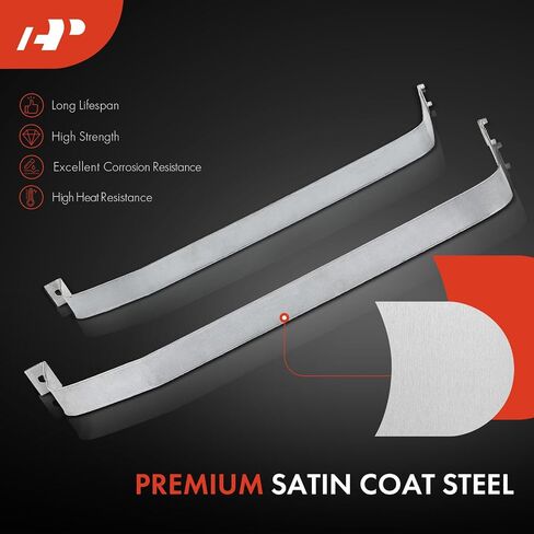 A-Premium Set of 2PCS Fuel Tank Straps Compatible with Chevrolet Tahoe 1995-1999, Blazer 1992-1993 5.7L, Blazer 1994 5.7L 6.8L & GMC Yukon 1992-1997, Replace# 15658161 in Saudi Arabia