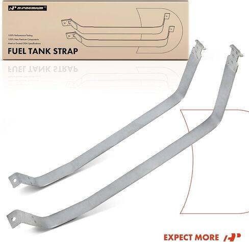A-Premium Set of 2PCS Fuel Tank Straps Compatible with Chevrolet Tahoe 1995-1999, Blazer 1992-1993 5.7L, Blazer 1994 5.7L 6.8L & GMC Yukon 1992-1997, Replace# 15658161 in Saudi Arabia