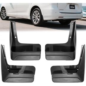 Mud Flaps for Trucks ，Compatible with Toyota Sienna 2022+ ， Heavy Duty Mud Guards Splash Guards ，No Drill Required All-Weather Protection (Set of 4) in Saudi Arabia