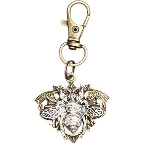 Gothic Bee Zipper Pull for Backpacks, Cute Purse Charms, Unique Vintage Style Insect Handbag Jewelry, Victorian Steampunk Zipper Charms, Camera Bag Charms, Cool Key Chain Charm in Saudi Arabia