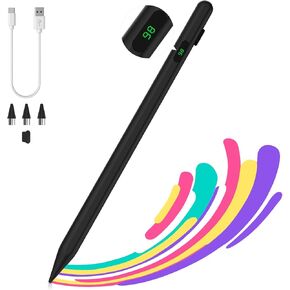 4 قطع من MoKo نصائح بديلة لقلم Apple Pencil، لا تبلى نصائح قلم Apple ذات النقاط الدقيقة، مزيج من النصائح المعدنية لقلم Apple الجيل الثاني/الأول/USB-C/Pro، ورؤوس قلم Apple Pencil in Kuwait
