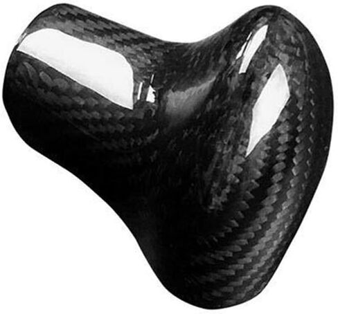 GZYF Car Auto Real Carbon Fiber Gear Shift Knob Cover Trim Compatible with for Audi A4 2013-2016, A5 2012-2016, A6 2012-2015, A7 2009-2014, Q5 2013-2018, Q7 2013-2015, S6 S7 2013, Red in Saudi Arabia