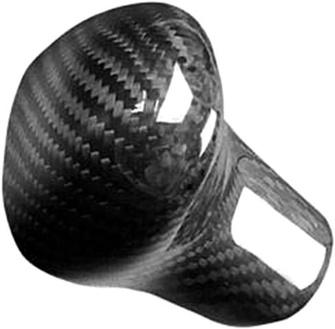 GZYF Car Auto Real Carbon Fiber Gear Shift Knob Cover Trim Compatible with for Audi A4 2013-2016, A5 2012-2016, A6 2012-2015, A7 2009-2014, Q5 2013-2018, Q7 2013-2015, S6 S7 2013, Red in Saudi Arabia
