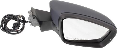 Garage-Pro Passenger Side Power Heated Mirror For Volkswagen Passat 2012-2015, Passenger Side Mirror, Signal Light, Without Memory Paintable, Build Date From April 2 2012 in Saudi Arabia