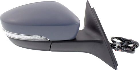 Garage-Pro Passenger Side Power Heated Mirror For Volkswagen Passat 2012-2015, Passenger Side Mirror, Signal Light, Without Memory Paintable, Build Date From April 2 2012 in Saudi Arabia