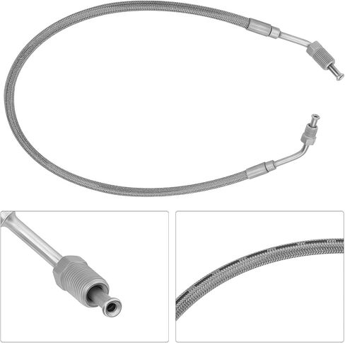 JAVIK Front Left Brake Hose Line Fit for Polaris Ranger 425 500 650 4x4 2x4 6x6 2000 2001 2002 2003 2004,OEM#1910484 in Saudi Arabia