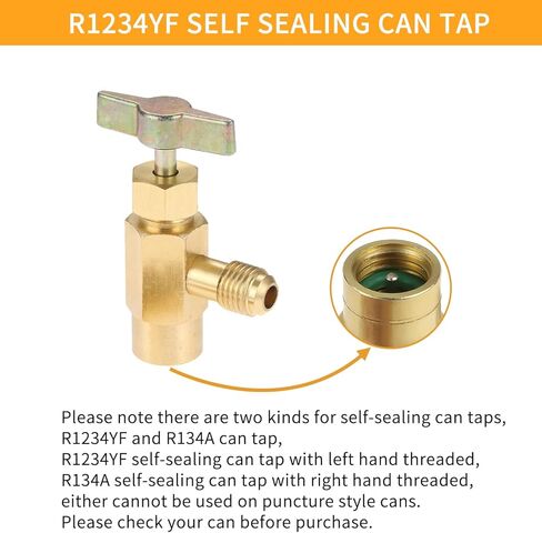 يمكن الاستفادة من الختم الذاتي R1234YF باستخدام محول الخزان R134A in Kuwait