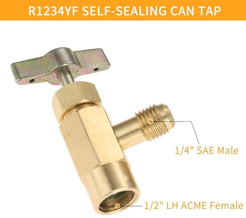 يمكن الاستفادة من الختم الذاتي R1234YF باستخدام محول الخزان R134A in Kuwait