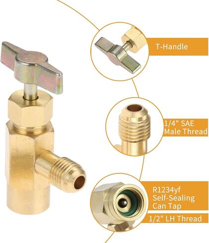 يمكن الاستفادة من الختم الذاتي R1234YF باستخدام محول الخزان R134A in Kuwait