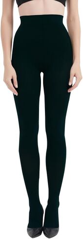 3 Pairs Women's 60 Denier Opaque Soft Tights - Solid Color High Waist Control Top Pantyhose for Women in Saudi Arabia