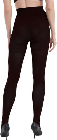 3 Pairs Women's 60 Denier Opaque Soft Tights - Solid Color High Waist Control Top Pantyhose for Women in Saudi Arabia