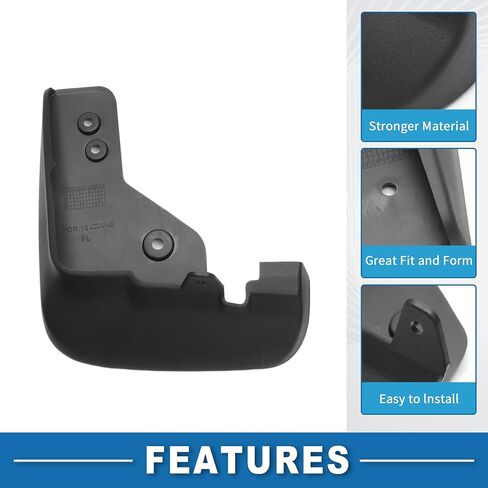 Mud Flap Splash Guard with Mount Accessories Front & Rear Side Mud Guard for Mazda CX-5 2017-2022 (Set of 4) in Saudi Arabia