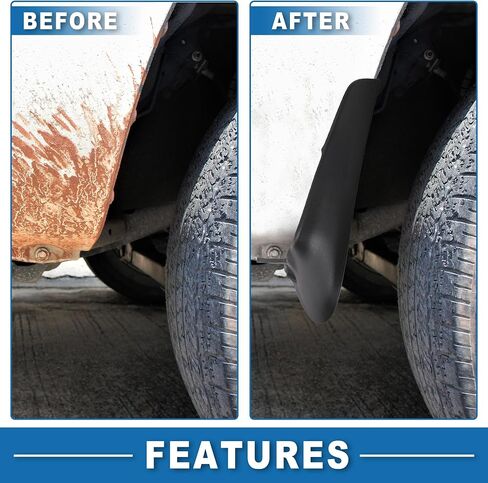 Mud Flap Splash Guard with Mount Accessories Front & Rear Side Mud Guard for Mazda CX-5 2017-2022 (Set of 4) in Saudi Arabia