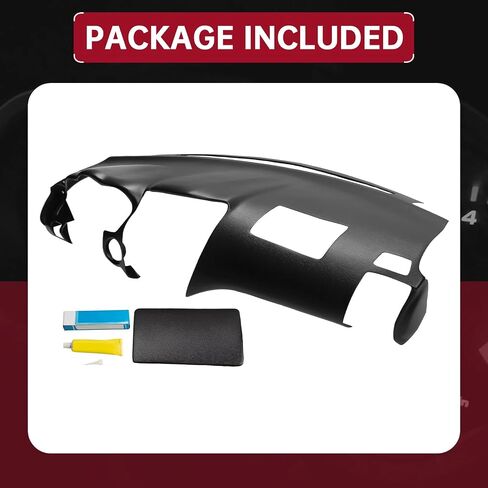 HECASA Black Molded Dash Cover Compatible with Lexus 2007-2009 RX350 & 2006-2008 RX400h & 2004-2006 RX330 w/o Center Speaker Holes (Cover ONLY!!!NOT A Replacement!!!) in Saudi Arabia