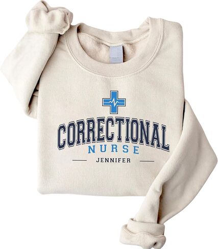 CHILLEVER Personalized Forensic Nurse Sweatshirt, Forensic Nursing Examiner and Correctional Nurse, Sane Nurses Gifts in Kuwait