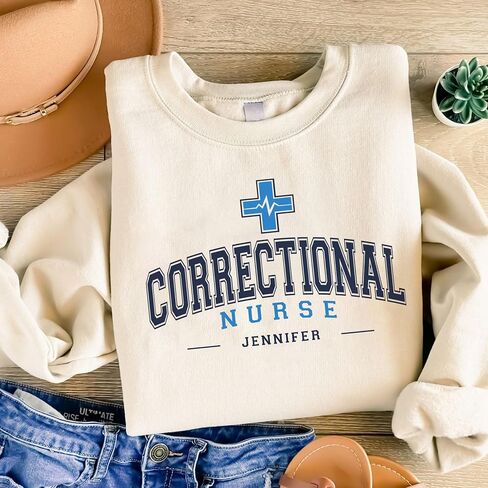 CHILLEVER Personalized Forensic Nurse Sweatshirt, Forensic Nursing Examiner and Correctional Nurse, Sane Nurses Gifts in Kuwait