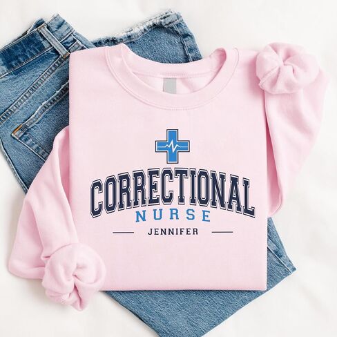 CHILLEVER Personalized Forensic Nurse Sweatshirt, Forensic Nursing Examiner and Correctional Nurse, Sane Nurses Gifts in Kuwait