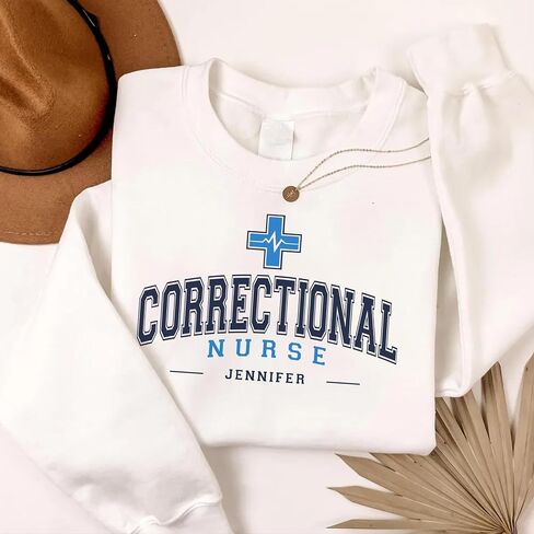 CHILLEVER Personalized Forensic Nurse Sweatshirt, Forensic Nursing Examiner and Correctional Nurse, Sane Nurses Gifts in Kuwait
