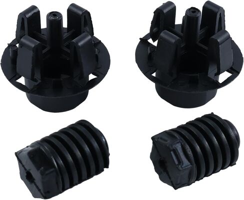 JZGRDN 2PCS غطاء محرك السيارة المطاط الوفير وسادة عازلة توقف A0019981440 0019981440 متوافق مع BMW غطاء محرك السيارة الوفير وسادة إيقاف سدادة الضابط in Saudi Arabia