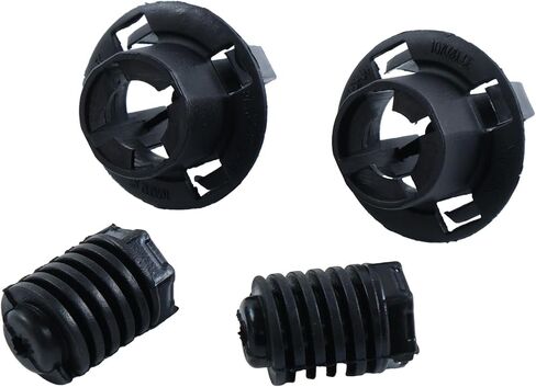 JZGRDN 2PCS غطاء محرك السيارة المطاط الوفير وسادة عازلة توقف A0019981440 0019981440 متوافق مع BMW غطاء محرك السيارة الوفير وسادة إيقاف سدادة الضابط in Saudi Arabia