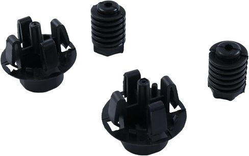 JZGRDN 2PCS غطاء محرك السيارة المطاط الوفير وسادة عازلة توقف A0019981440 0019981440 متوافق مع BMW غطاء محرك السيارة الوفير وسادة إيقاف سدادة الضابط in Saudi Arabia