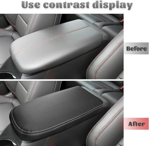 Compatible with Chevy/Chevrolet Armrest Center Console Cover Protector,Leather Anti-Scratch for Cruze 2015-2019 in Kuwait