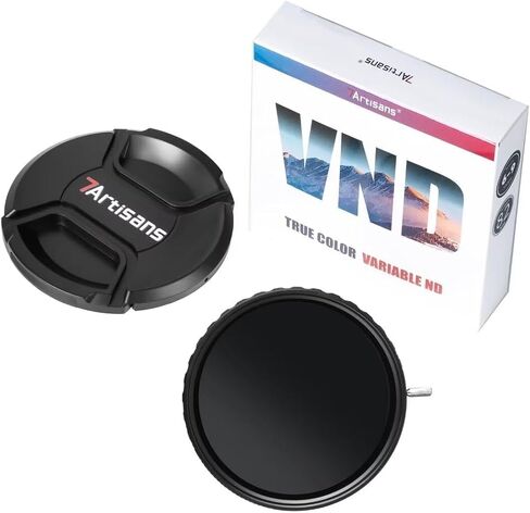 7artisans 67mm True Color VND (6-9 Stops) Variable Neutral Density Filter,Adjustable ND Filter Water Repellent and Scratch Resistant for Camera Lens in Kuwait