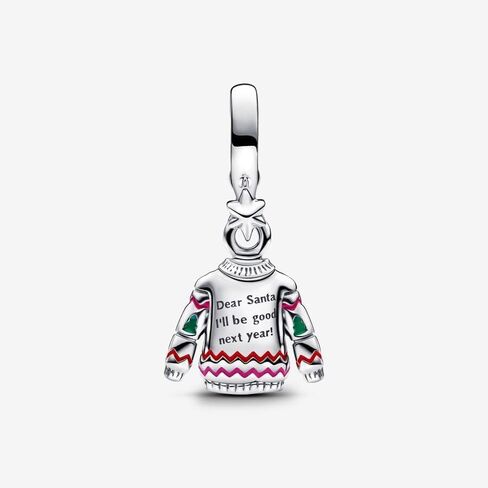 Christmas Charm 925 Sterling Silver Charms Fit Women Bracelet And Necklaces Bead Charm Pendant Jewelry Gifts For Family Friends in Saudi Arabia