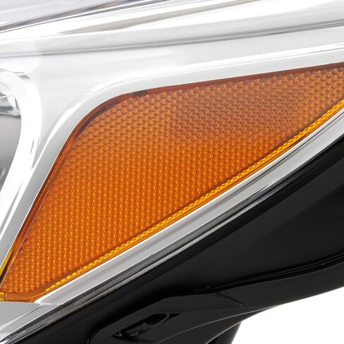 AKKON - Fits 2013-2015 Chevy Malibu 2016 Malibu Limited Eco LT LTZ [Projector Style] Halogen Chrome Headlights Pair Left+Right in Saudi Arabia