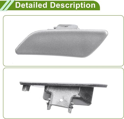 Front Right Bumper Headlight Washer Nozzle Cover Cap No.97050573200 Bumper Trim Nozzle Cover for Porsche Panamera 2014-2016 Black Plastic 1 Pcs in Saudi Arabia