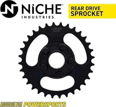 NICHE 520 Pitch 32 Tooth Rear Drive Sprocket for Polaris RZR 170 0455224 in Saudi Arabia