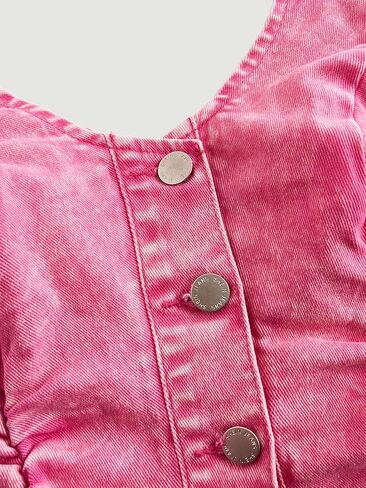 Floerns Women's Sleeveless Button Up Denim Halter Tops Ruched Asymmetrical Hem Tank Tops in Saudi Arabia