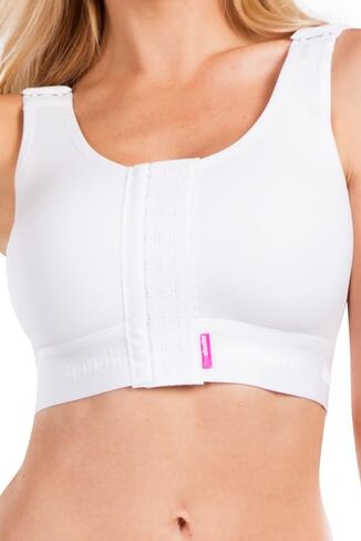 LIPOELASTIC® PI Super Variant - حمالة صدر ما بعد الجراحة - أكواب قطنية بدون خياطة مع خطاف أمامي قابل للتعديل وإبزيم على شكل حلقة in Kuwait