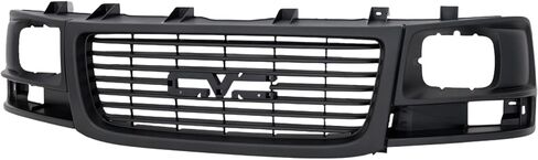 Garage-Pro Grille Assembly Compatible With 2003-2014 Chevrolet Express 1500, Fits 2003-2014 GMC Savana 1500 Textured Black Shell and Insert Plastic Grille in Saudi Arabia