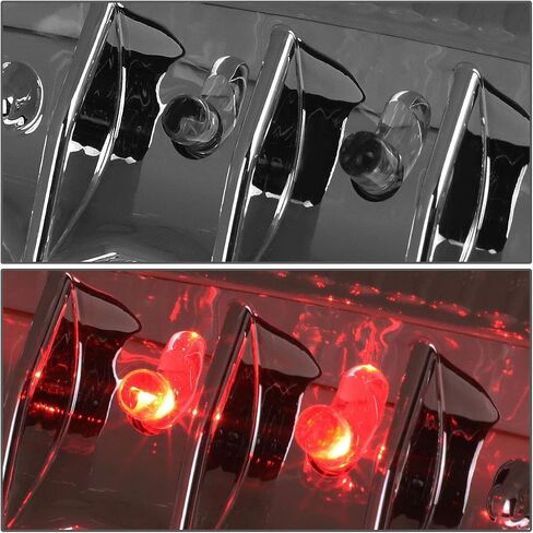 DNA MOTORING TL-F15097-LED-3D-CH-SM LED ثلاثي الأبعاد للسائق وجانب الركاب [متوافق مع 99-07 Ford F-250 F350 F-450 F-550 / 97-03 F-150 / 2004 F-150 Heritage / 97-99 F-250] in Saudi Arabia