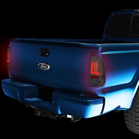 DNA MOTORING TL-F15097-LED-3D-CH-SM LED ثلاثي الأبعاد للسائق وجانب الركاب [متوافق مع 99-07 Ford F-250 F350 F-450 F-550 / 97-03 F-150 / 2004 F-150 Heritage / 97-99 F-250] in Saudi Arabia