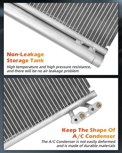 Ineedup A/C Condenser Assembly Fit for 2008-2010 128i 3.0L 2006-2011 323i 2.5L 2006 325i 3.0L 2006 325xi 3.0L 2012 328i 2.0L 2007-2013 328i 3.0L 2009-2013 328i xDrive 3.0L Replace 3443 in Saudi Arabia