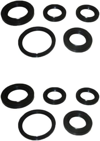 Oil Seals Compatible With GY6 150cc Moped Scooter Go Kart Buggy ATV(5 Sets) in Saudi Arabia