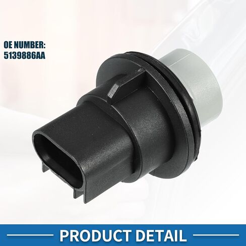 Front Turn Signal Tail Light Socket No.5139886AA Durable Turn Signal Bulb Lamp Adapter for Chrysler 300 Plastic Metal Black in Saudi Arabia