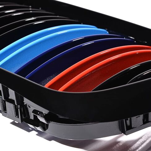 Front Bumper Kidney Grille for 1997 1998 1999 BMW E36 M3 3 Series 318i 323i (Chrome, Single Slat) in Saudi Arabia