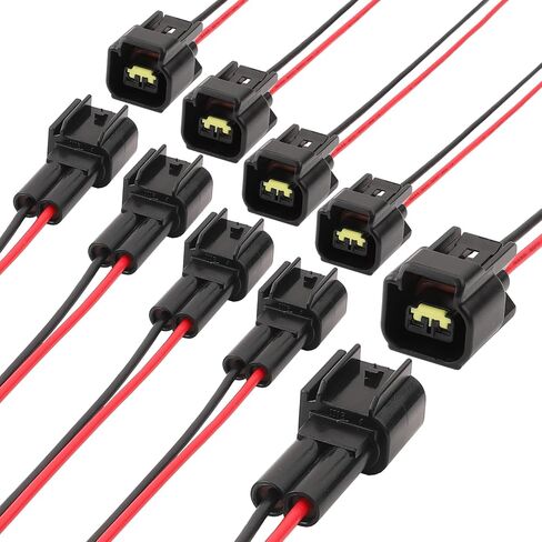 Connector Waterproof, 18AWG Electrical Car Auto Wire Connector Quick Disconnect Wire Connectors Male and Female for Car Truck Motorcycle Marine Boat (2pin 5 Kits) in Kuwait
