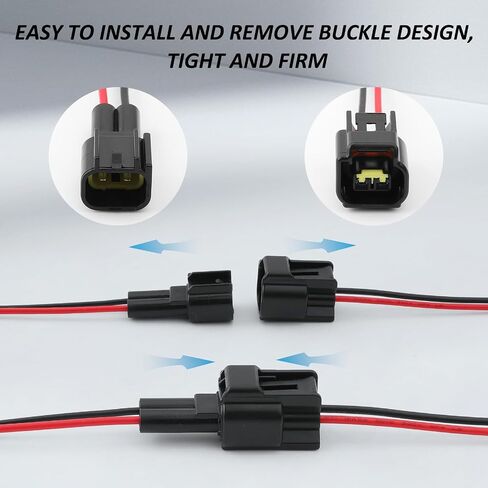 Connector Waterproof, 18AWG Electrical Car Auto Wire Connector Quick Disconnect Wire Connectors Male and Female for Car Truck Motorcycle Marine Boat (2pin 5 Kits) in Kuwait