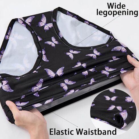 Women's Underwear Plus Size Panties High Waist Rose Floral Print 6 Pack XL-6XL Female Plus Brief Ladies Undies in Kuwait