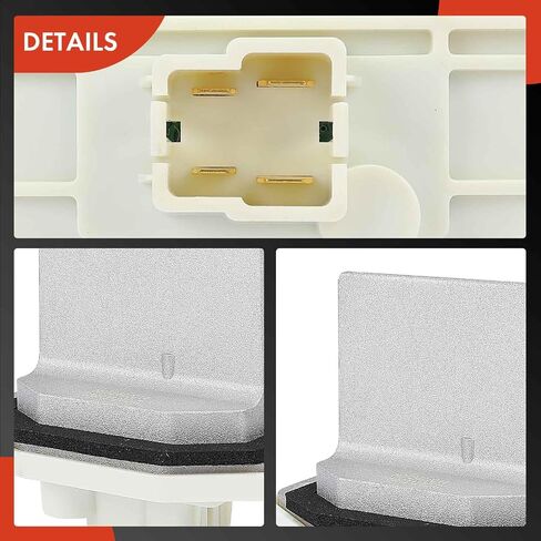 A-Premium HVAC Blower Motor Resistor Compatible with Acura Vehicles - TL 1999-2003, CL 2001-2003 - Replace# 79330S0KA01 in Saudi Arabia