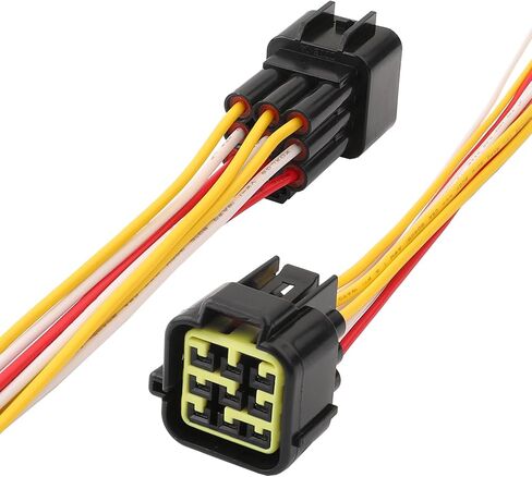 Connector Waterproof, 18AWG Electrical Car Auto Wire Connector Quick Disconnect Wire Connectors Male and Female for Car Truck Motorcycle Marine Boat (2pin 5 Kits) in Kuwait