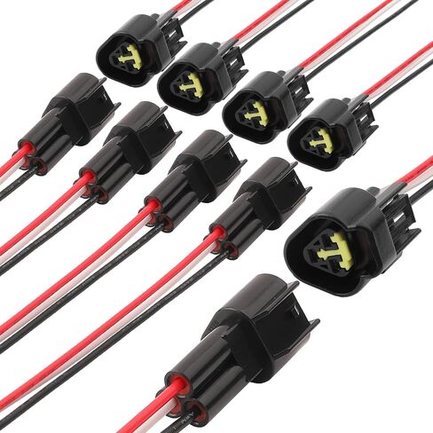 Connector Waterproof, 18AWG Electrical Car Auto Wire Connector Quick Disconnect Wire Connectors Male and Female for Car Truck Motorcycle Marine Boat (2pin 5 Kits) in Saudi Arabia