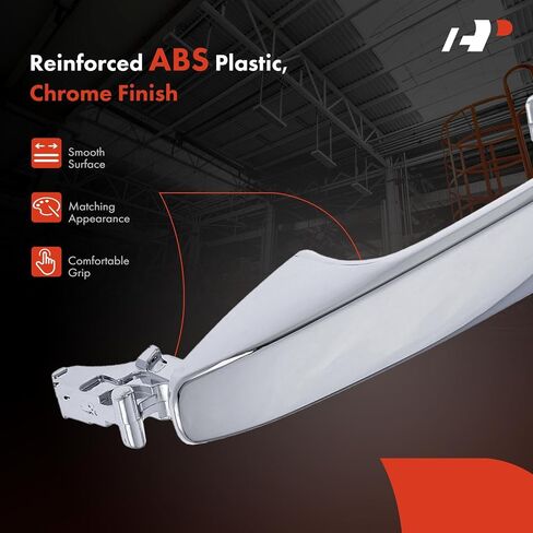 A-Premium Rear Driver or Passenger Side Exterior Door Handle Compatible with Toyota Sienna 2011-2022, Chrome, Replace# 6923008060 in Saudi Arabia