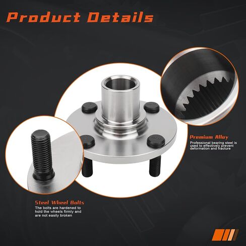 DRIVESTAR Front or Rear Wheel Hub 930-550 for Ford Escort 1991-2002, Mazda 323 1990-94, MX-3 92-95, Miata 90-05, Protege 1990-2003, Mercury Tracer 1991-99 in Saudi Arabia