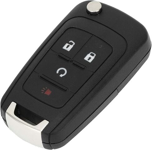 X AUTOHAUX Key Shell Case Keyless Entry Remote Key Fob Replacement Case for Chevrolet Equinox 2010-2017 for Chevrolet Sonic 2012-2017 4 Buttons OHT01060512 in Saudi Arabia