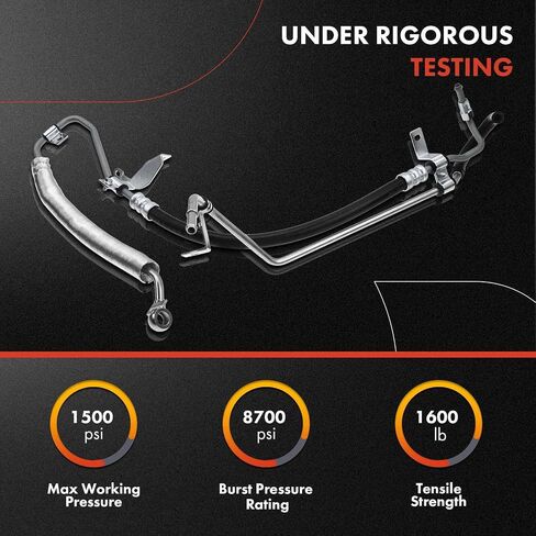 A-Premium Power Steering Hose Pressure & Return Line Hose Assembly Compatible with Toyota Sienna 2007-2010 V6 3.5L FWD in Saudi Arabia